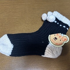 【新品未使用】靴下　白黒　22〜25cm