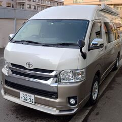 ハイエース 4WD  200系 スーパーロング　ハイルーフ　ワイ...