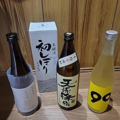 4本セットで日本酒(初しぼりは限定品です)焼酎