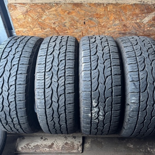 バリ山　DUNLOP ダンロップ　GRANDTREK AT5 255/60R18 夏タイヤ　2020年製　18インチ