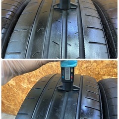 お取引き中、215/45R17🌈扁平タイヤ17インチ🌈2021年製🌈訳あり特価（パンク修理跡、欠けの為）‼️🐿️の画像