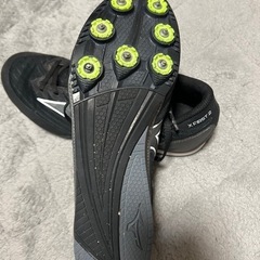 ミズノ　陸上競技用スパイクシューズ25.5cmとピン5㎜の画像