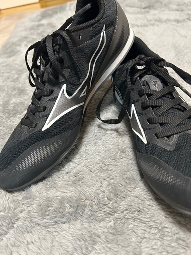 Mizuno 陸上競技用スパイク シューズ 黒　24.5cm ミズノ MIZUNO エックスブラスト Elite (陸上競技) 陸上競技 シューズ