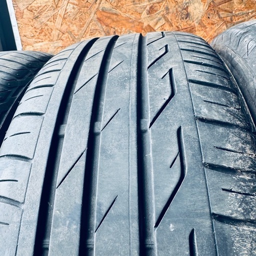 バリ山　BRIDGESTONE ブリヂストン　ブリジストン　TURANZA T001 205/55R16 夏タイヤ　2019年製　16