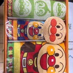 アンパンマンタオルとバスタオルです。

