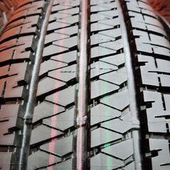 【新車外し】BS BRIDGESTONE DUELER H/T 684Ⅱ 195/80R15 15インチ 夏タイヤ 4本 21年製 ジムニーシエラ パジェロミニ　(VTN252)の画像