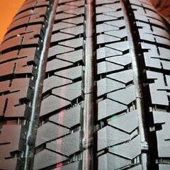 【新車外し】BS BRIDGESTONE DUELER H/T 684Ⅱ 195/80R15 15インチ 夏タイヤ 4本 21年製 ジムニーシエラ パジェロミニ　(VTN252)の画像