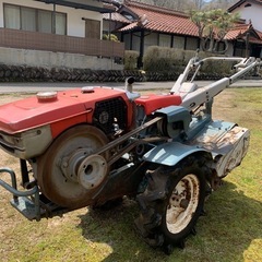 ⭐️実働　クボタ　Ｋ６００　耕運機　ディーゼル⭐️大型耕運機　輸出⭐️の画像
