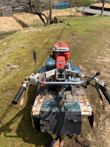 ⭐️実働クボタK600耕運機ディーゼル⭐️大型耕運機輸出⭐️ (モッ