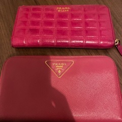 取引中　財布　長財布　プラダ2点の画像