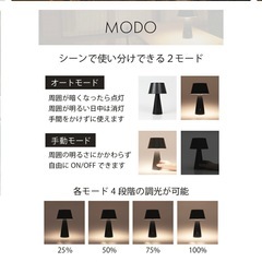テーブルランプ 北欧 Cercle（セルクル)USB充電 美品の画像