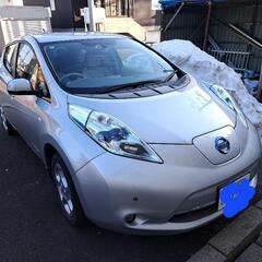 【売れました】ガソリン高騰の今、日産リーフ電気自動車の画像
