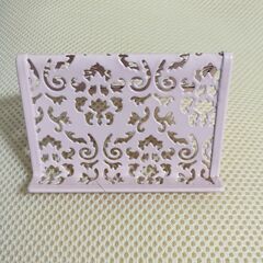 カード立て（スマホも立てれます）ピンクの画像