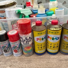 スプレー大量