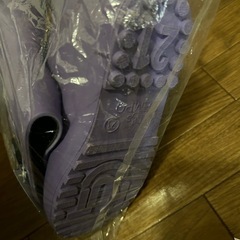 新品未使用　レインシューズ　21センチ
の画像