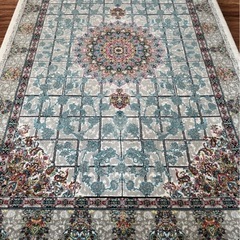 イラン製 ウィルトン織 カーペット ラグ アクリル 225×150cm 新品 2畳　3畳の画像