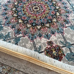 イラン製 ウィルトン織 カーペット ラグ アクリル 225×150cm 新品 2畳　3畳の画像