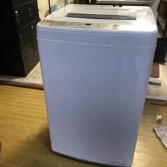 【松本市引き取り限定】AQUA全自動洗濯機6.0kg（2022年）