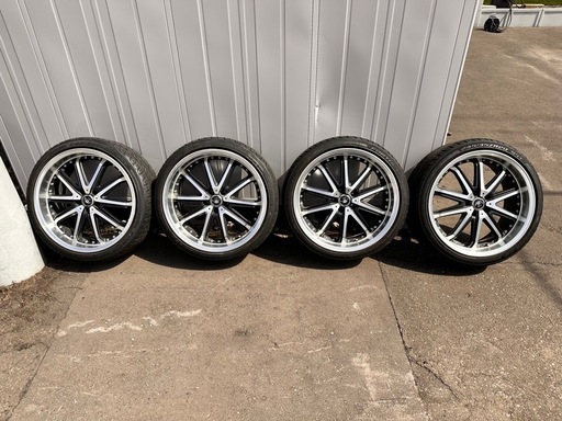 20インチ　アルミホイール　夏タイヤ付き