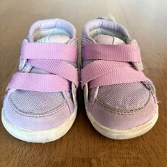 値下げしましたイフミー靴パープルの画像