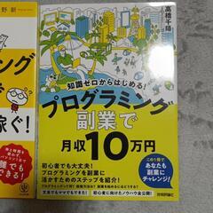 プログラミング副業の本の画像