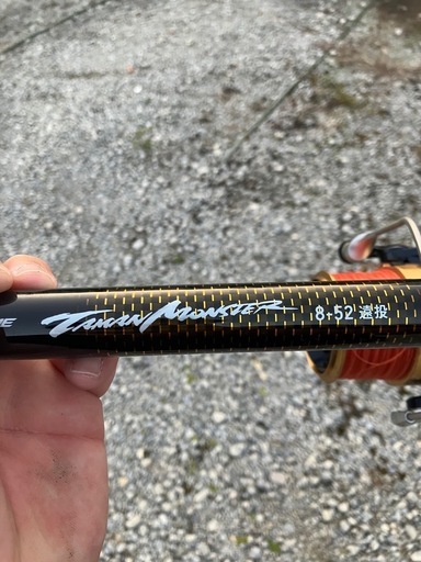 値下げしました　タマンモンスター8-52遠投およびリール6000番