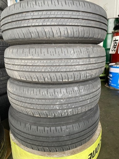 ダンロップENASAVE EC300＋　165/65R14 とeco FORMアルミホイール5.5J 14インセット38 4本セット　