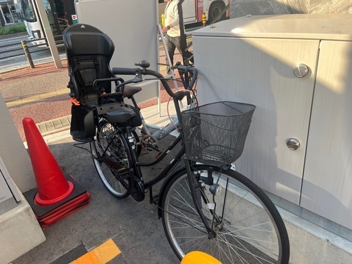 ベビーチェア付き自転車