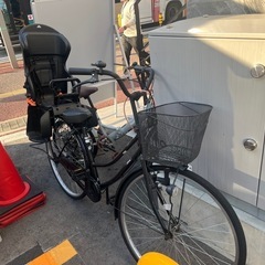 ベビーチェア付き自転車