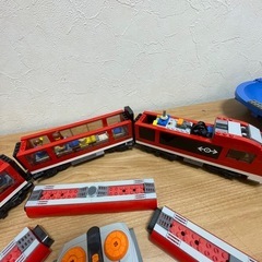 LEGO 列車　リモコン付き
の画像
