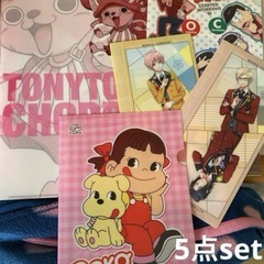 非売品　アニメ　キャラクター　クリアファイル A4ファイル　ワン...