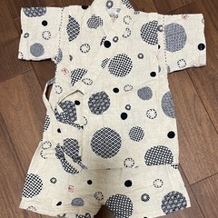くろわっさんずべべ　ベビー甚平　サイズ80