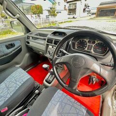 自社ローンもダメ･･･それなら！1年ぽっきり「自社リース」で乗れます🚗頭金や保証人なしでOK😉<車検や税金コミコミ＞月々最安！ミツビシ・パジェロミニ　パートタイム4WD　修復歴なしの画像