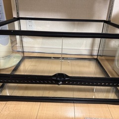 エキゾテラ GEX EXOTERRA グラステラリウム6030 PT2604 両開きフロントドア 爬虫類飼育ケージの画像