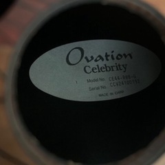 【新品補償付き】OVATION CE44-RBB-G Celebrity Eliteの画像