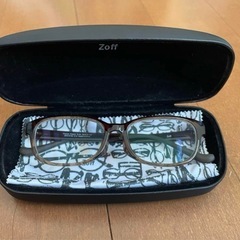 Zoff メガネ　度入り