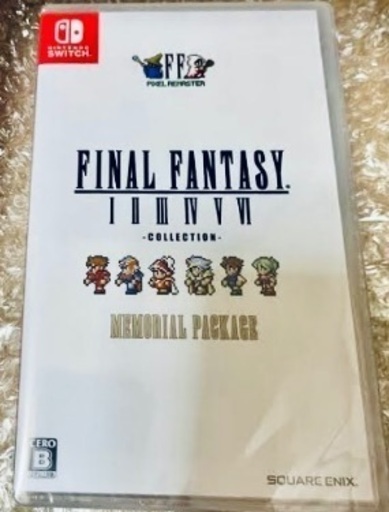FFピクセルリマスター国内版 未開封 4月12まで ファイナルファンタジーI-VI