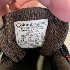 新品 Columbia　防水ハイキングシューズの画像