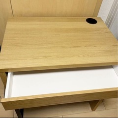 【最終値下】配送🉑IKEA MICKE（ミッケ）デスク／オーク調の画像