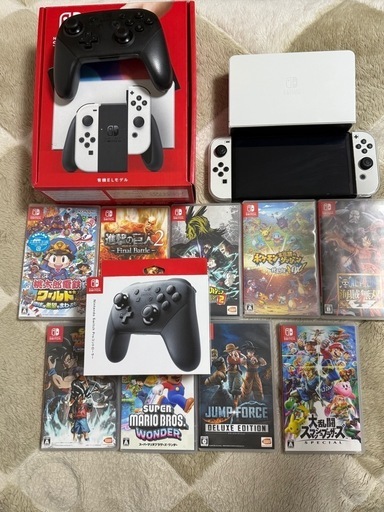 Nintendo Switch有機ELモデル　Switchカセット9本セット