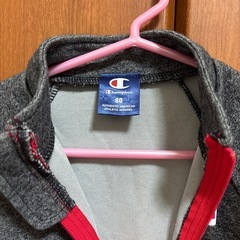【美品】チャンピョン　つなぎの上着　80センチの画像