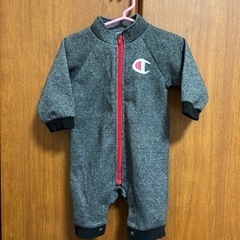 【美品】チャンピョン　つなぎの上着　80センチ