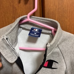 【美品】チャンピョン　つなぎ上着　70センチの画像