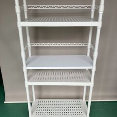 ☆中古￥5,000！バウヒュッテ　デスクサイドラック　家具　収納...