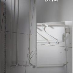値下げキッチン突っ張り収納ラックの画像