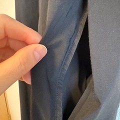 【無印良品】キャミソールワンピース S 黒の画像