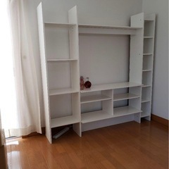 【終了】IKEA購入 テレビ台 棚 白い家具