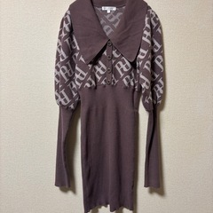 定価1万円rienda ニットワンピース