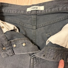 FURFUR デニムパンツ ストレートの画像
