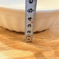 【５月４日まで出品】白いグラタン皿の画像